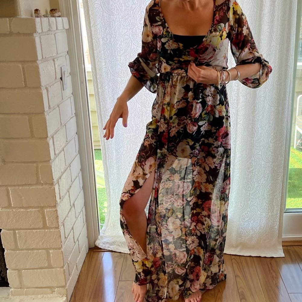 Show Me Your Mumu Floral Maxi Dress
